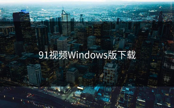 91视频Windows版下载